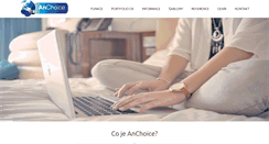 Desktop Screenshot of anchoice.cz