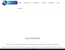 Tablet Screenshot of anchoice.cz
